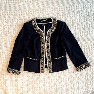 White House Black Market Navy Blazer
